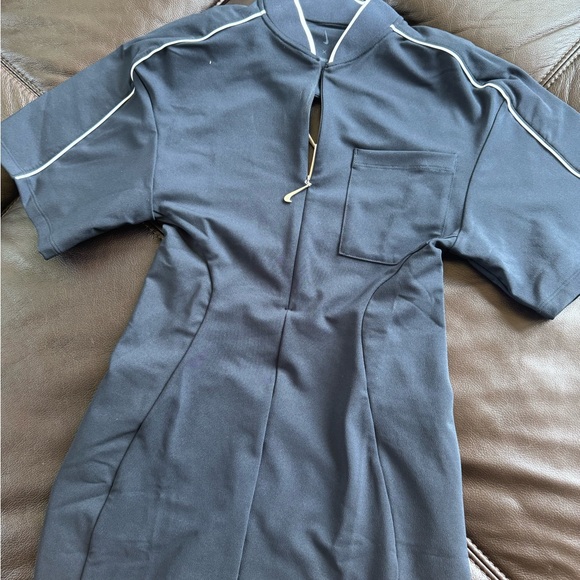 Jacquemus x Nike Collab Navy Dress with Polo Collar - Picture 3 of 8